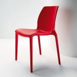 Chaise Hydra rouge Bontempi