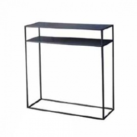 Console Kwadrat 2 étagères h 70 Steele