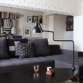 Lampe architecte N°211-311 noir