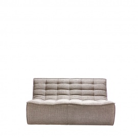 Canapé et fauteuil N701 2 places beige