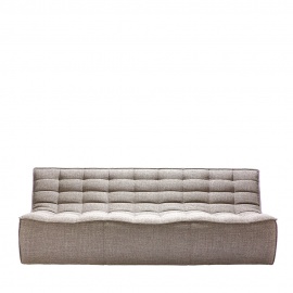Canapé et fauteuil N701 canapé 3 places beige